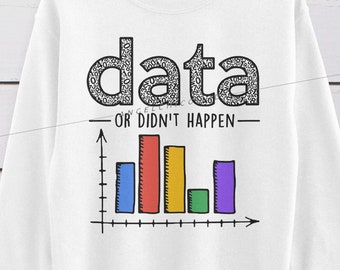 I Love Data T Shirts | Etsy Ireland