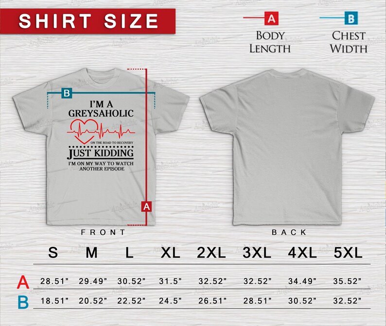 Medical Grey/'s Annatomy Hospital T-Shirt Shepherd Sloan O/'Malley Derek I/'m A Greysaholic Unisex Ultra Cotton Tee Meredit Grey Shirt Dr