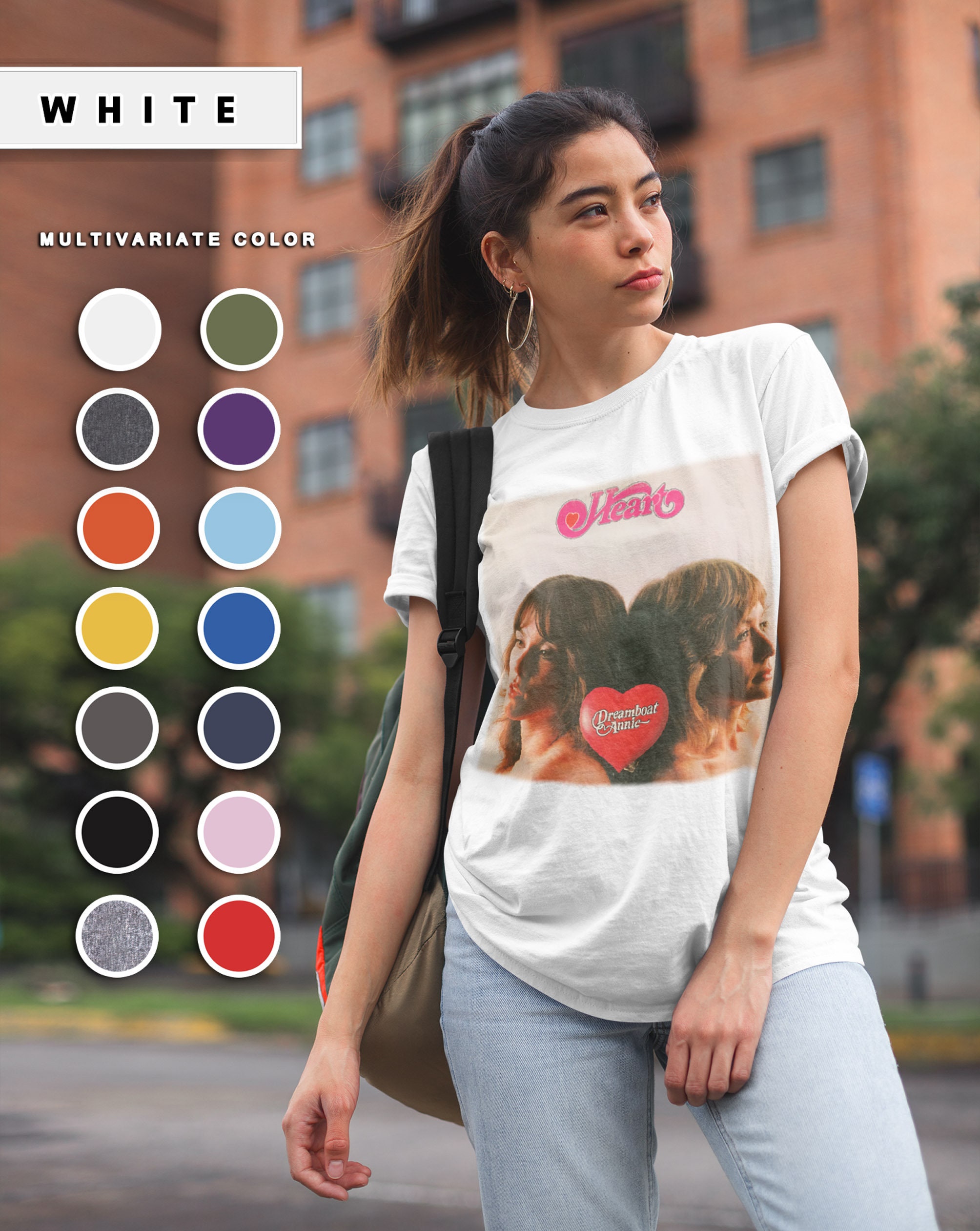 heart dreamboat annie shirt