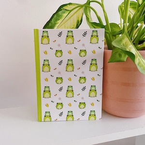 Frosch Notizbuch Frosch Journal Frosch Geschenk kawaii Frosch niedlicher Frosch