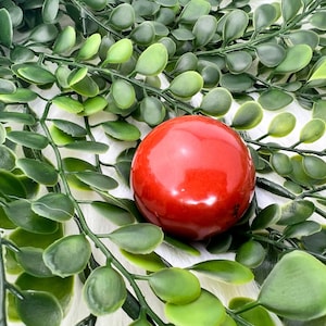 Red jasper sphere - high quality red jasper crystal ball - 1.64&quot; red jasper polished sphere - 42mm red jasper orb - natural red jasper