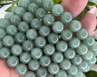 Green Aventurine Bracelet - 8MM Green Aventurine Gemstone Bracelet - Premium Green Aventurine Beaded Bracelet - Money & Lucky Bracelet