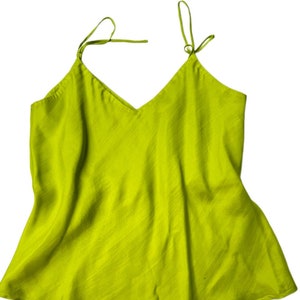 100% Mulberry Silk Camisole for Women/Girls, Soft and Lightweight Top, V-Neck Cami for Female, Custom Sizes and Colors