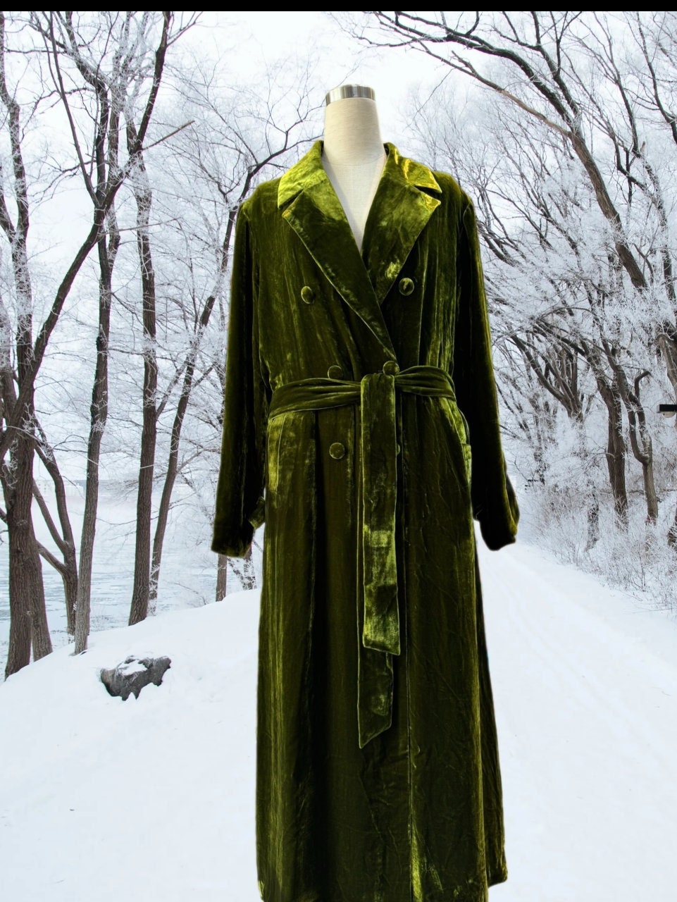 Long Velvet Coat Ireland