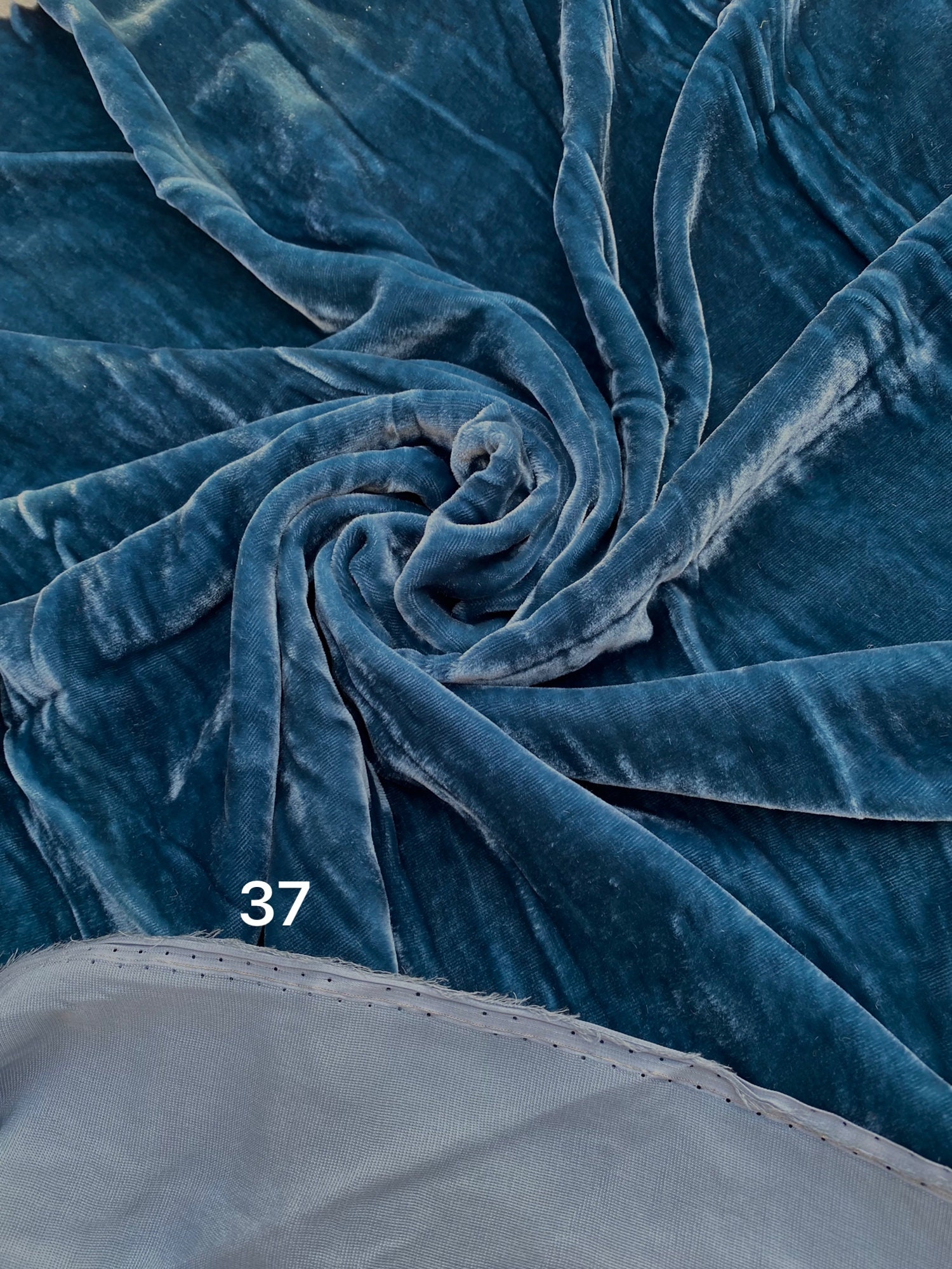 Royal Blue Velvet Fabric, Fabric Bistro, Columbia