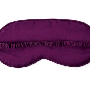 Silk Velvet Eye Cover, Silk Velvet Eye Sleeping Mask in Chosen Colors, Soft and Blackout Eye Cover for Travelling. image 6