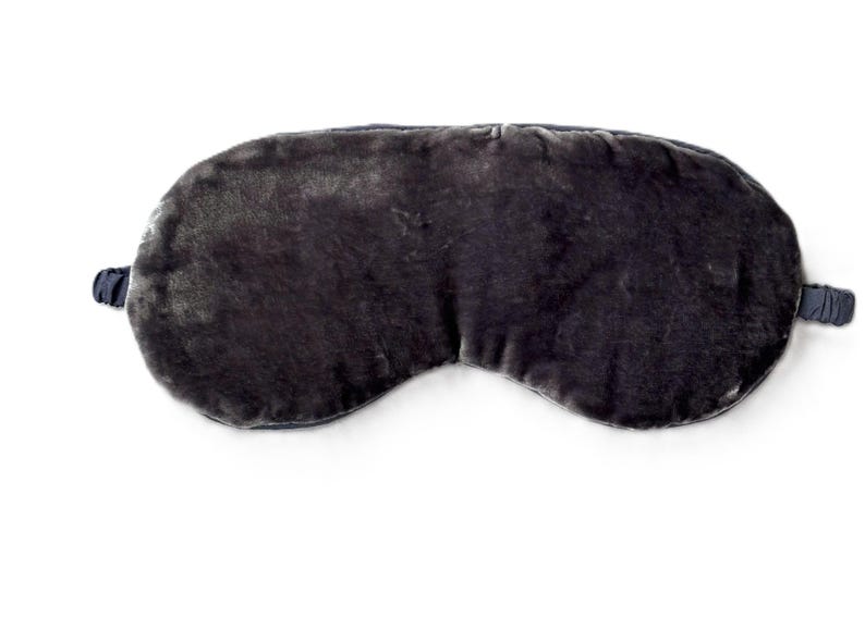 Silk Velvet Eye Cover, Silk Velvet Eye Sleeping Mask in Chosen Colors, Soft and Blackout Eye Cover for Travelling. image 3