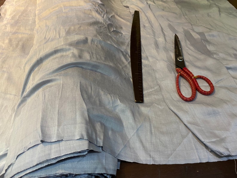 Silk Linen Fabric Linen Fabric by Yard/meter Solid Linen Etsy