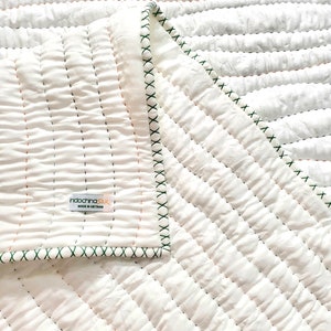 Fancy Silk Quilt, Hand-stitched Silk Comforter, Custom Sized Bedspread, Custom Color Duvet/Bed Cover made in Vietnam