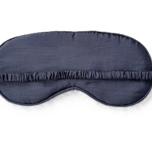 Silk Velvet Eye Cover, Silk Velvet Eye Sleeping Mask in Chosen Colors, Soft and Blackout Eye Cover for Travelling. image 4