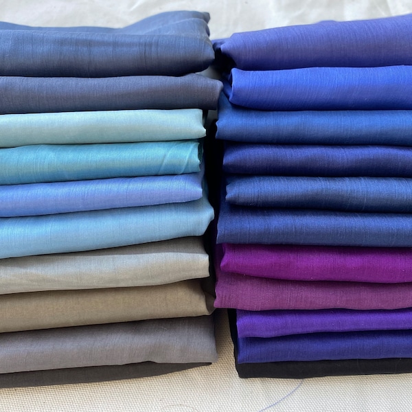 100% Pure Silk Fabric by Yard/Meter, Fine Silk Fabric Wholesale, Vietnam Mulberry Silk Fabric for Lining/Pillowcase and Clothing