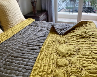 Summer Natural Silk Quilt, Vietnam Handmade Mulberry Silk Blanket/Comforter/Bedspread/Bed Cover, Cal King/King/Queen/Standard/Custom Size