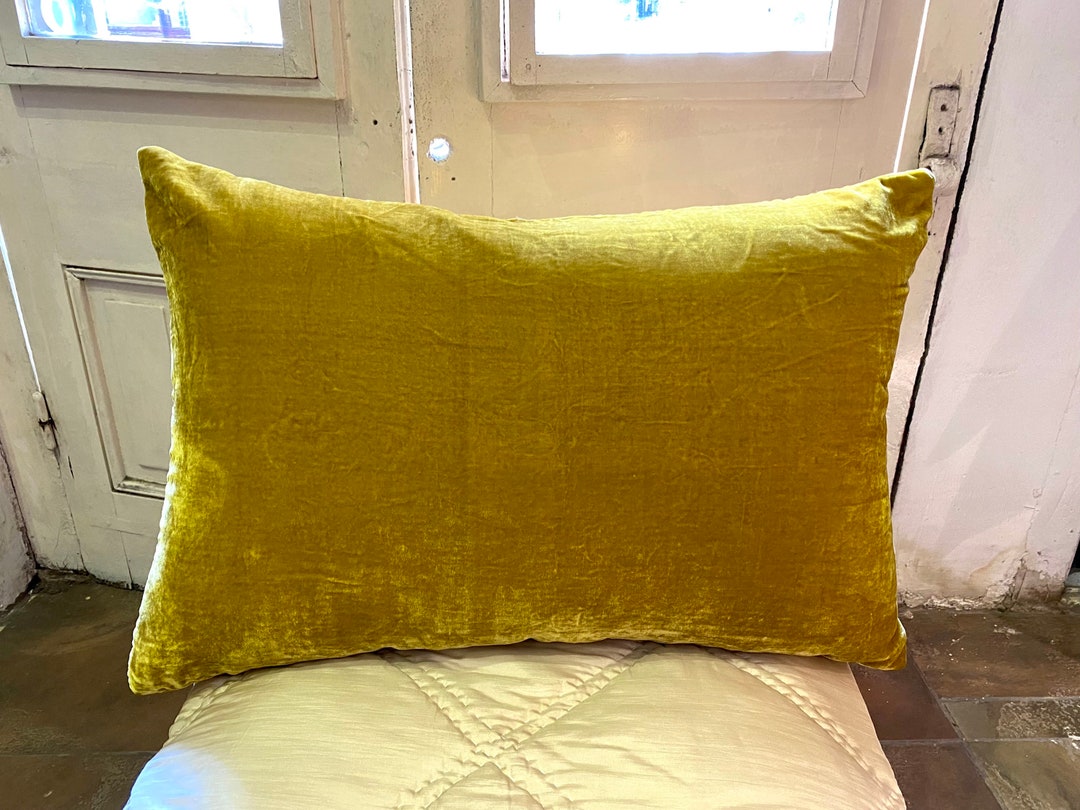 Luxury Silk Velvet Pillowcase, Soft and Fluffy Pillow Shams, Standard