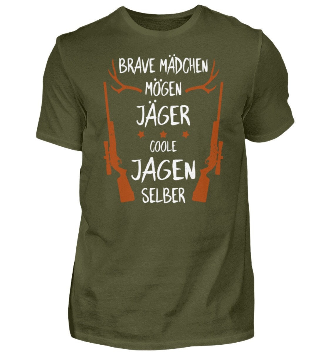 Jäger Jagd Jagen Drückjagd Spruch für Jägerinnen mit Humor Coole