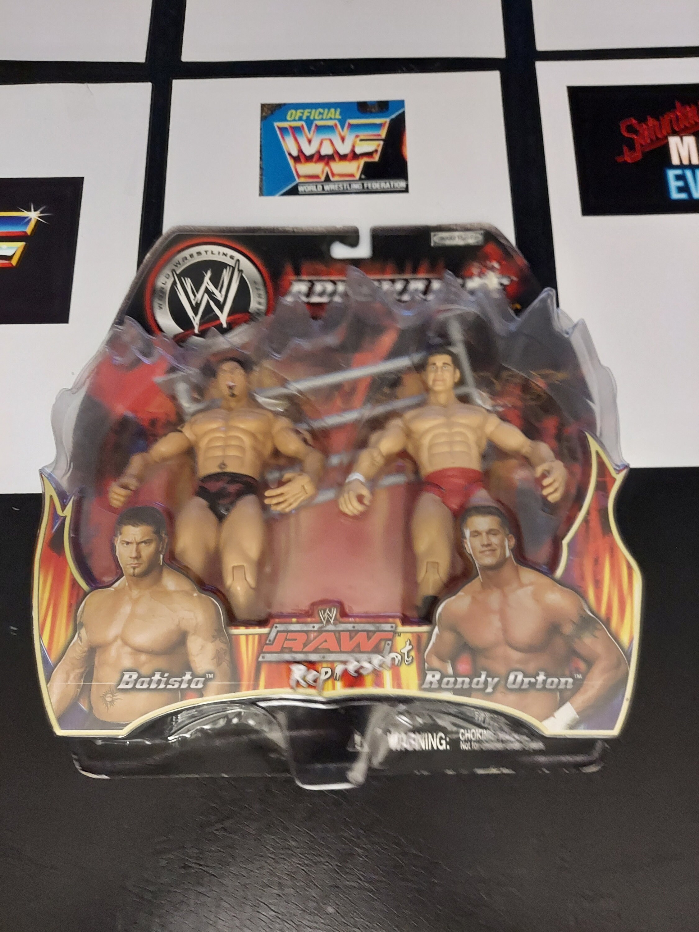 Batista & Randy Orton WWE Jakks Adrenaline Series 7 Action Figures 