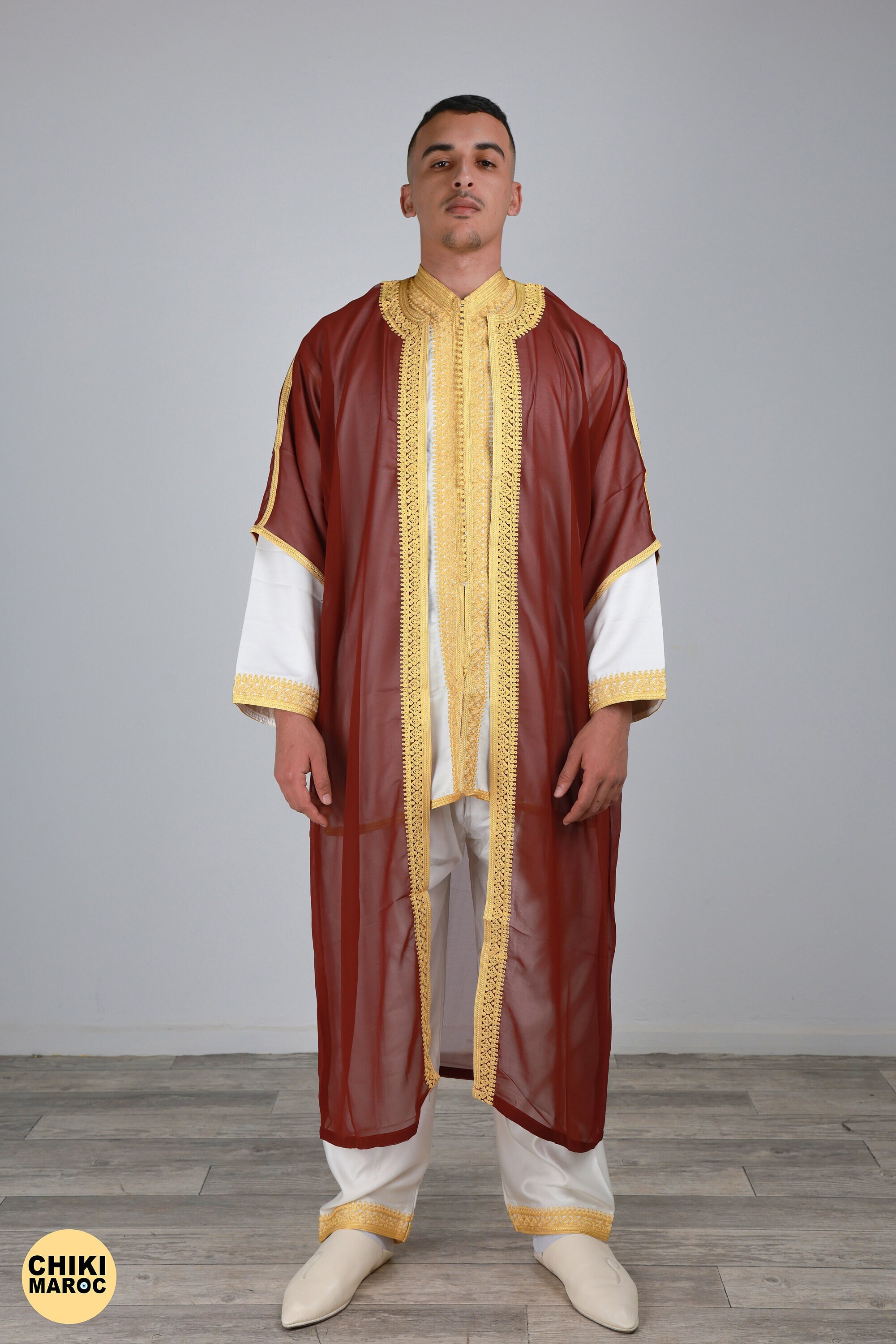 Jabador homme rouge sale