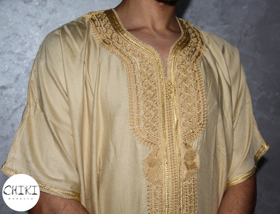 Caftan Pour Hommes Djellaba Pour Hommes Moroccan Kaftan | Etsy