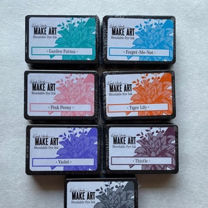 Ranger Make Art Ink Pads | Almofadas de tinta misturáveis de qualidade artística | Almofadas de tinta corante de muitas cores