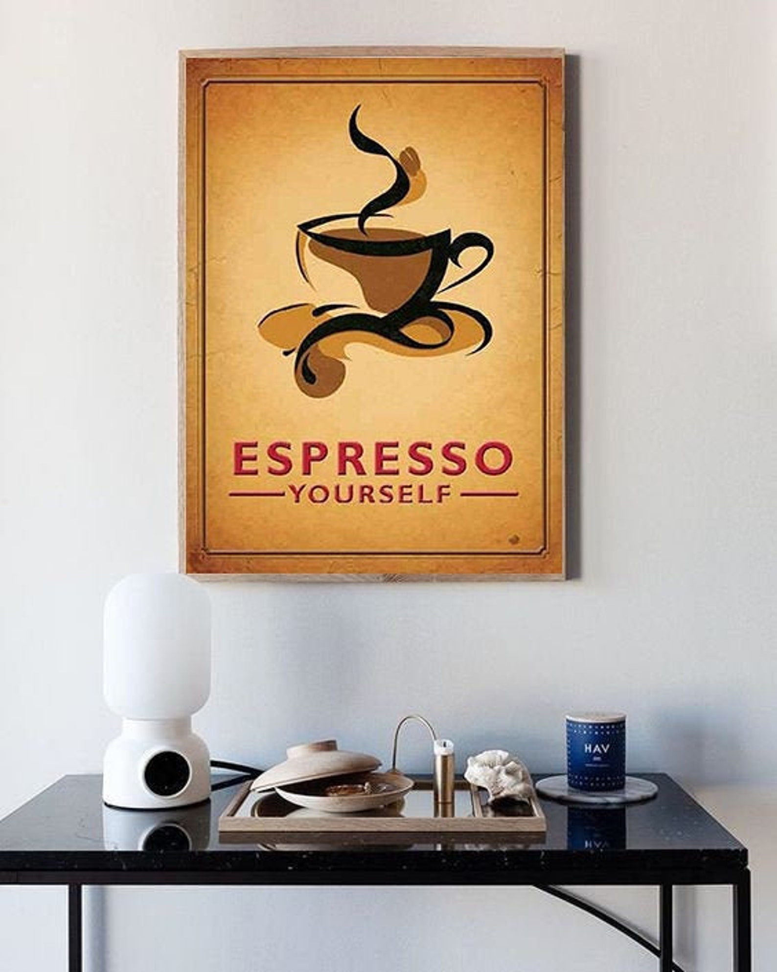 Espresso Yourself Poster Etsy