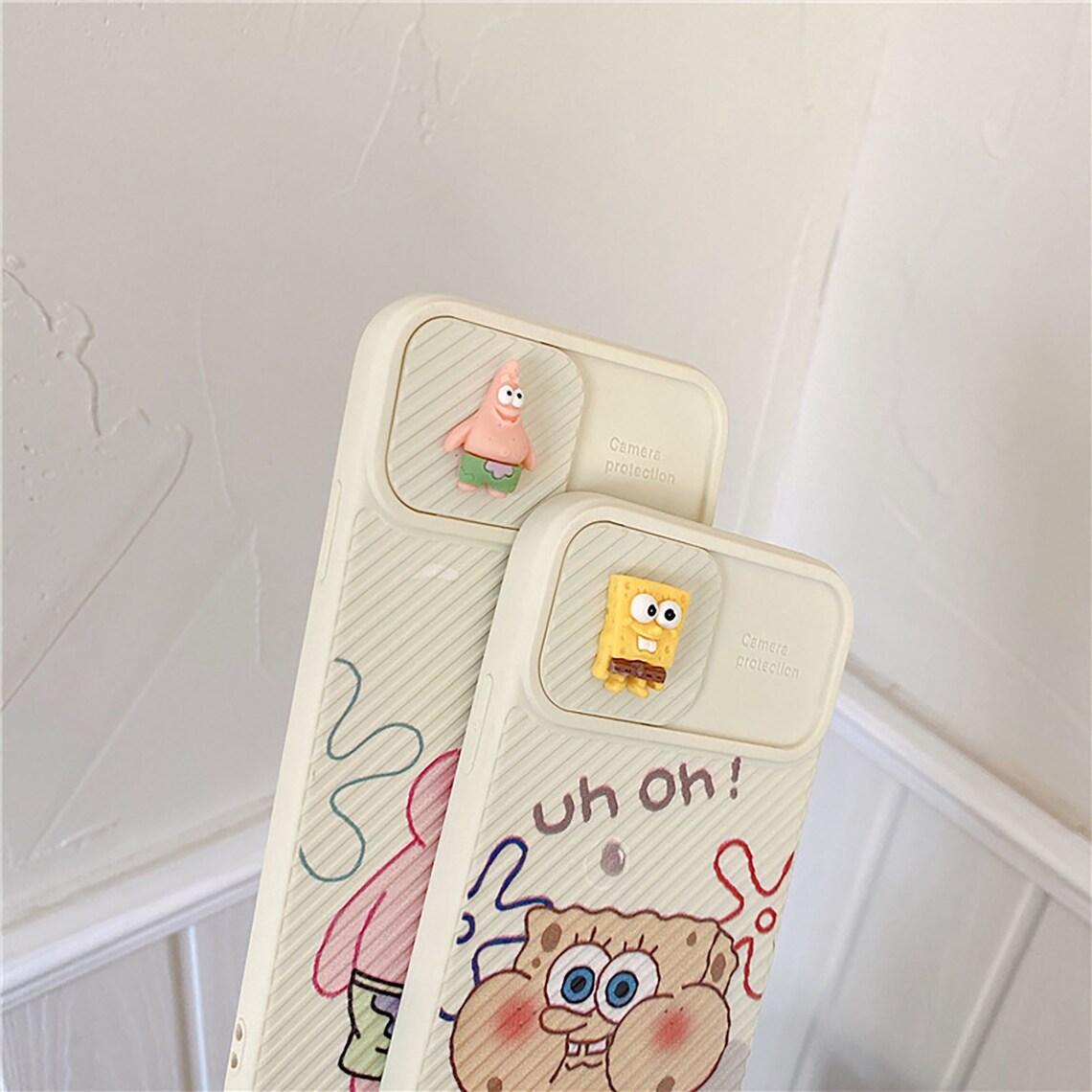Cute SpongeBob Patrick Star Camera Lens Protection Tpu Anime Etsy