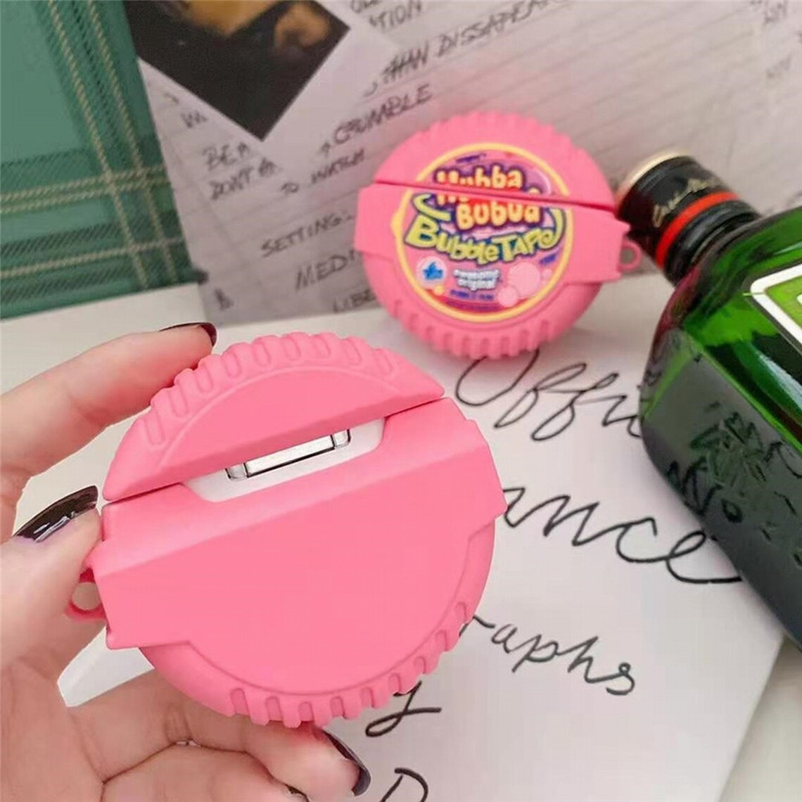 Bubble Tape Gum Case For AirPod 2 1 Case Soft Silicone Etsy