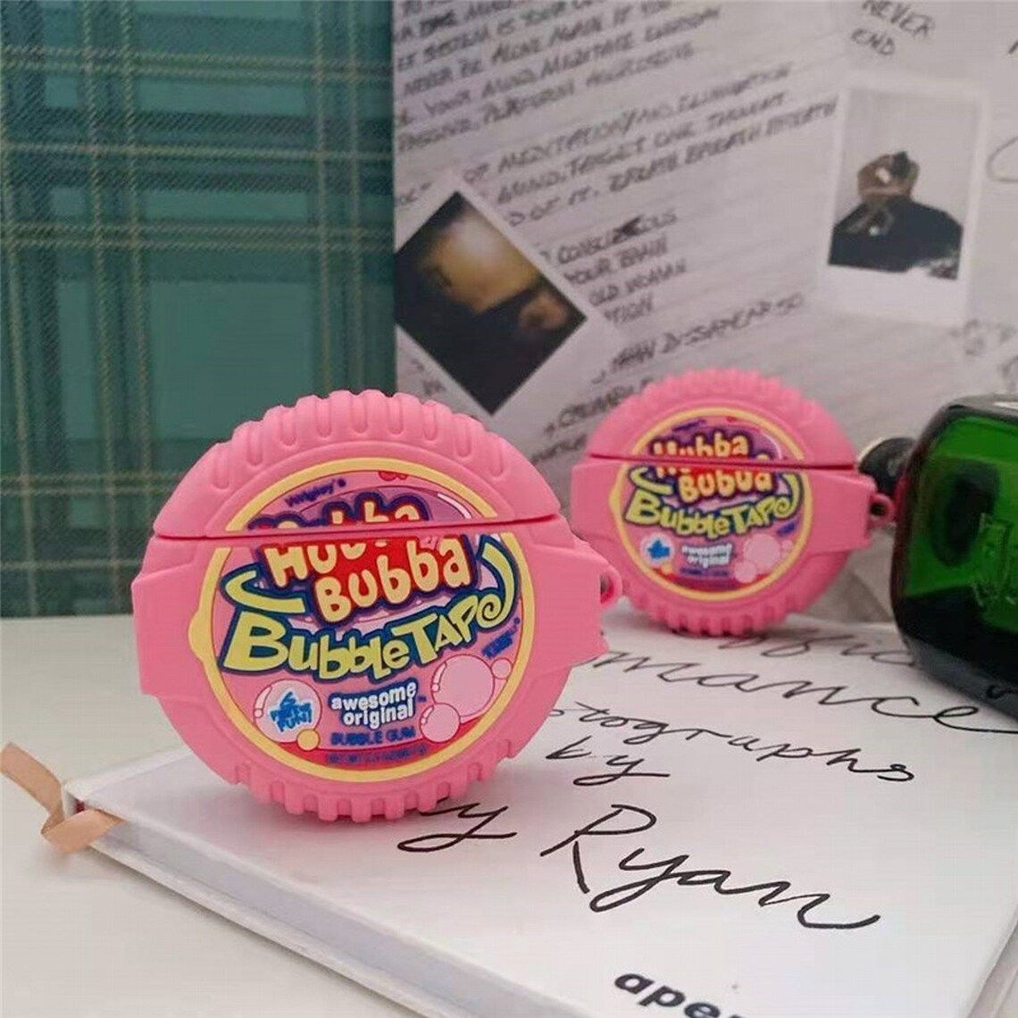 Bubble Tape Gum Case For AirPod 2 1 Case Soft Silicone Etsy