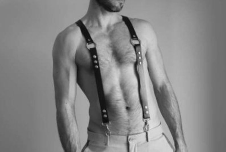 Handsome Boy,PU Leather Belt,Sexy Suspenders,Shoulder,Chest Stra Handsome Boy,PU Leather Belt,Sexy Suspenders,Shoulder,Chest Stra