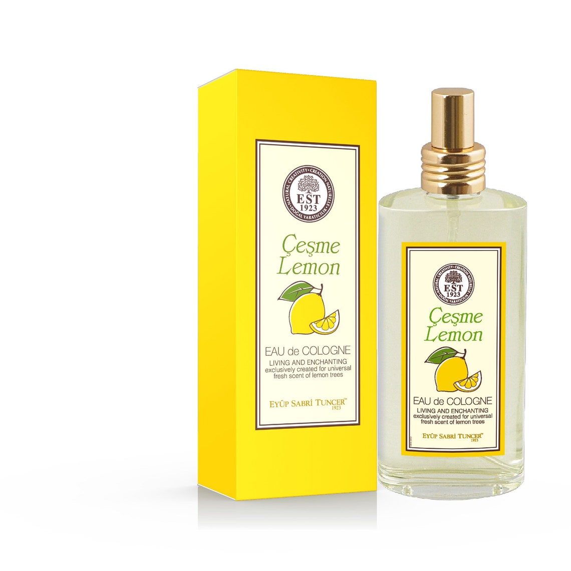 Cesme Lemon Eau De Cologne 150 ML Etsy