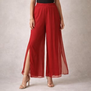 open lace back dress Amirah Satin Pants – AYANA main image 0