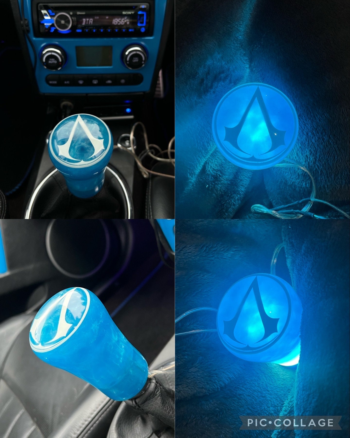 Led light gear knob deals