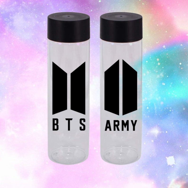 BTS ARMY Water Bottle 400ml / 13.6 oz Kpop Bottle Etsy