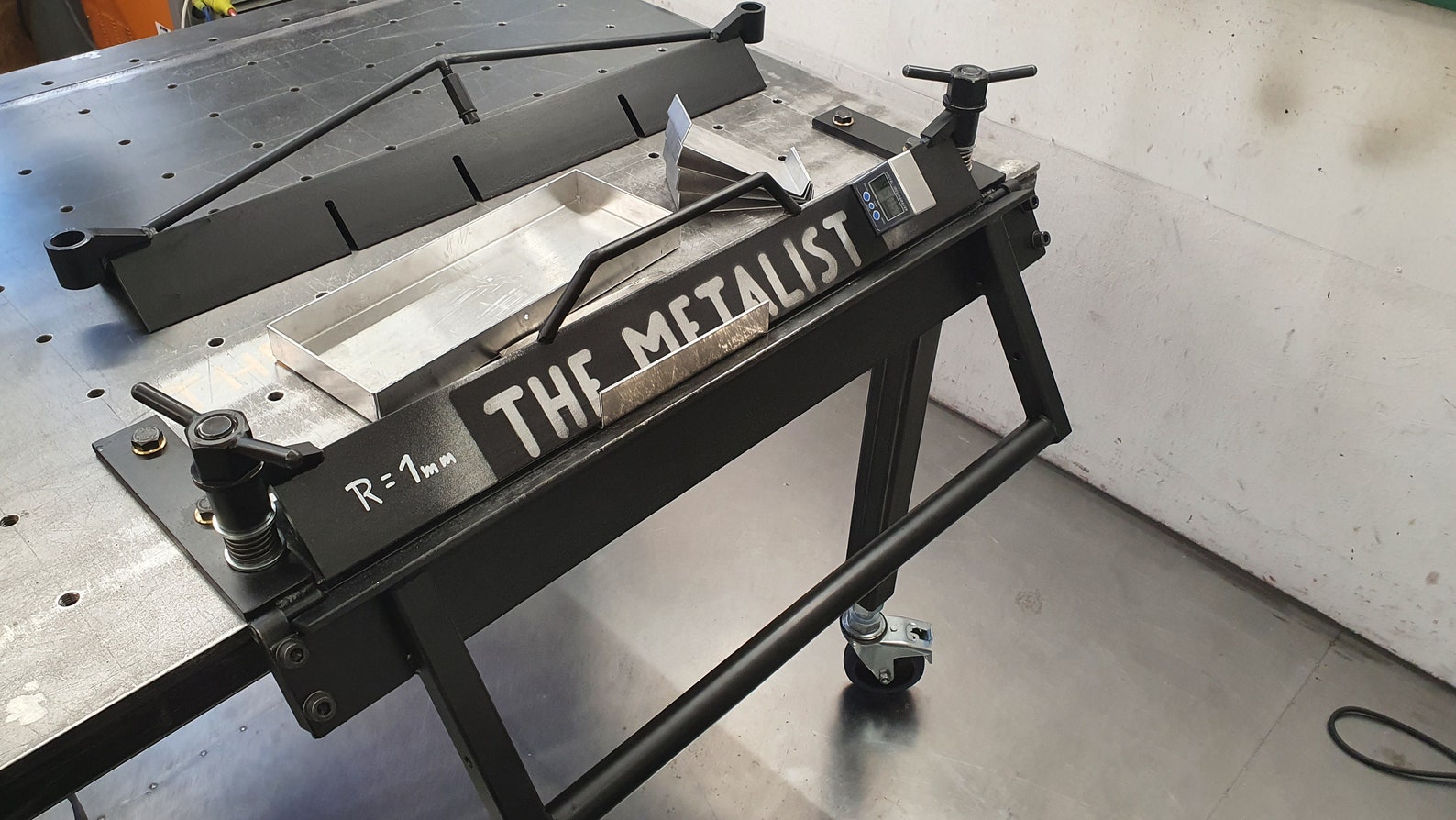 Plans for a DIY Sheet Metal Bender in Millimeters english Etsy