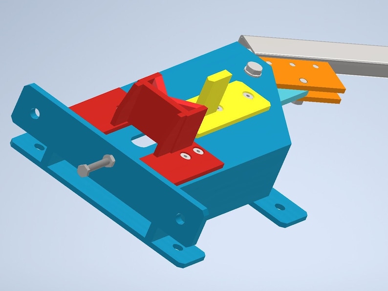 Plans for a universal Metal Bender in Millimeter English Bild 2