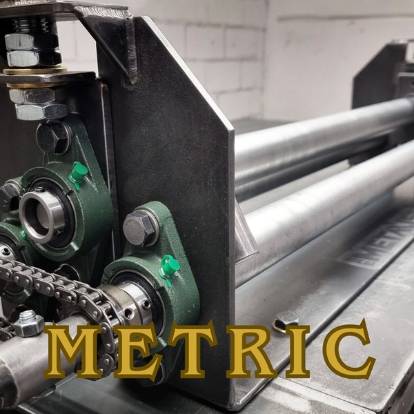 Plans for Sheet Metal Roller Bender Metric