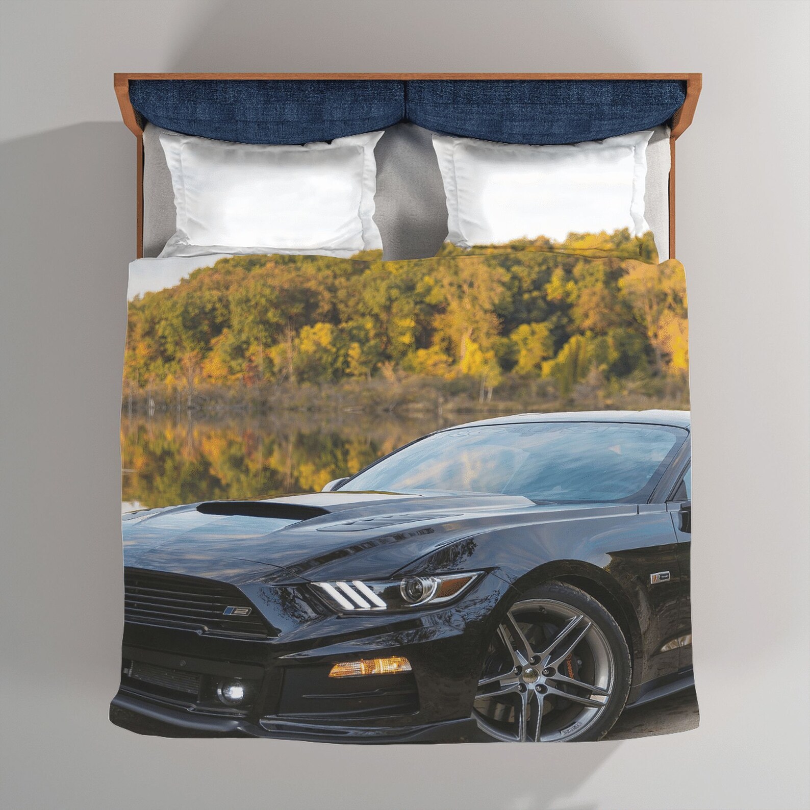 Mustang Shelby Quilts Patterns For Sale Fabric Quilt Panels Etsy