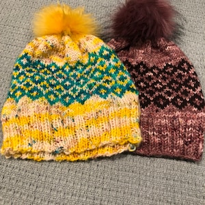 Honey and Glass Hat PDF Pattern