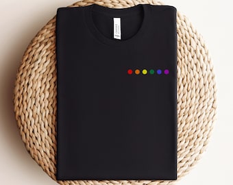 Subtle LGBTQ Shirt, Lesbian Shirt, Gay Shirt, Bisexual Shirt, Trans Shirt, Queer Shirt, Nonbinary Shirt, LGBTQ Pride Shirt, Queer Pride Tee