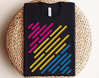 Pansexual Flag Shirt - Subtle Pansexual, Pride Shirt, Cute Pansexual Tshirt, Pan Shirt, Pan Pride Shirt, Pansexual Shirt, Pan Pride Gifts