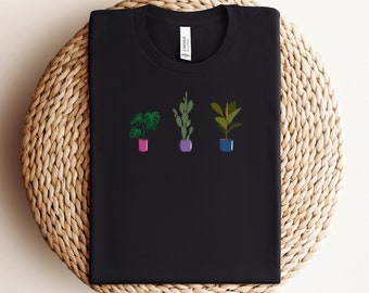 Plant Bisexual Shirt, Bisexual, Bisexual Pride, Bi Pride, Bisexual Gift, Bi Pride Shirt, Subtle Bi Pride, Bisexual Pride Shirt, Subtle Pride