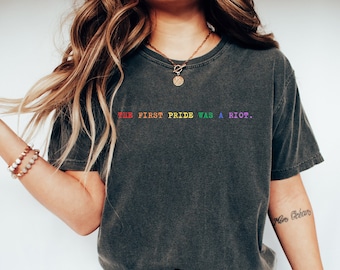 Comfort Colors Pride Month Shirt Pride Shirt For Pride Month LGBTQ Shirt LGBT Shirt LGBTQ Ally Shirt Pride Tshirt Gay Pride Trans Ally Shirt
