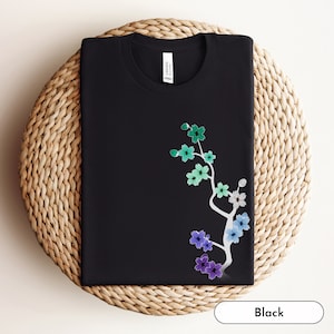 Sakura MLM Shirt - Gay Pride Shirt, Gay Men Shirts, MLM Pride Tshirts, LGBTQ Shirt, Subtle Pride Shirt, Vincian Flag Shirt, Queer Men Tshirt