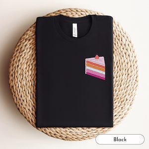 Cake Lesbian Shirt, Lesbian, Lesbian Pride, LGBTQ, Lesbian Gifts, Pride Shirt, Subtle Pride, Lesbian Flag, Pride, Lesbian Girlfriend Gift