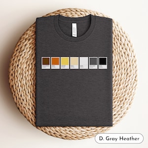 Color Palette Bear Shirt, Bear Pride Shirt, Bear Flag Color, Gay Men, Gay Flag, Bear Community, Subtle Bear, Cool Bear, Bear Gift, Gay Bear