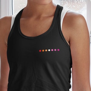 Dezentes Lesben Tank Top, süße Lesben, hübsche Lesben, minimalistische Lesben, Lesben Pride Tank Top, Lesben Rechte, Lesben Tank, Lesben Top