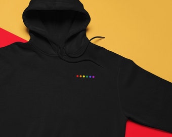 Subtle LGBT Hoodie, Trans Hoodie, Trans Men Hoodie, Trans Women Hoodie, Nonbinary Hoodie, Gender Neutral Hoodie