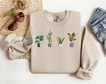 Plant Asexual Sweatshirt, Asexual, Asexual Pride, Ace Pride, LGBT, LGBTQ, Asexual Shirt, Queer Owned Shops, Pride, Pride Flag, Subtle Pride