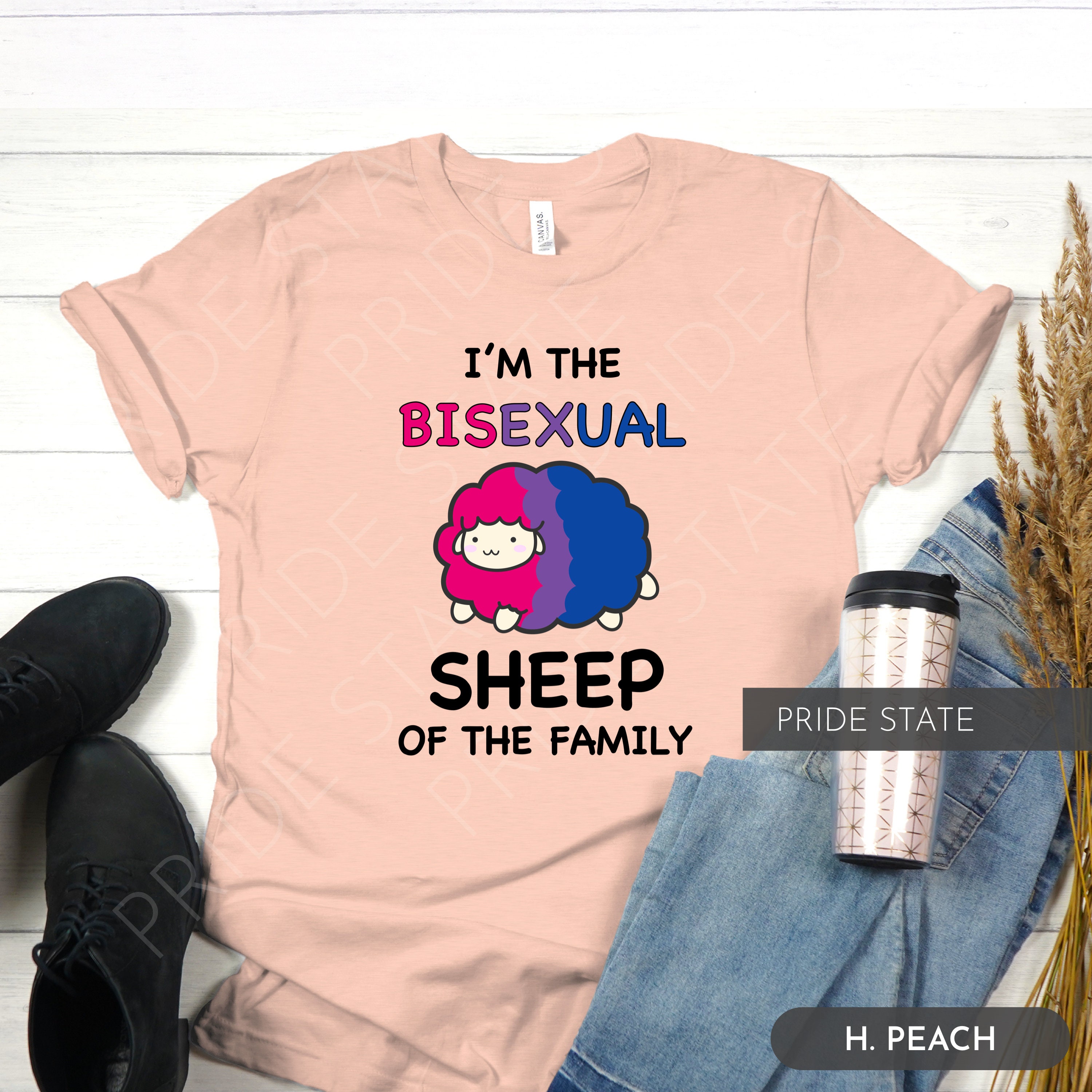I m The Bisexual Sheep Of The Family Shirt Bisexual Pride Shirt Bisexual Shirt Subtle Bisexual Bisexual Gift Bisexual T Shirt Bi Shirt