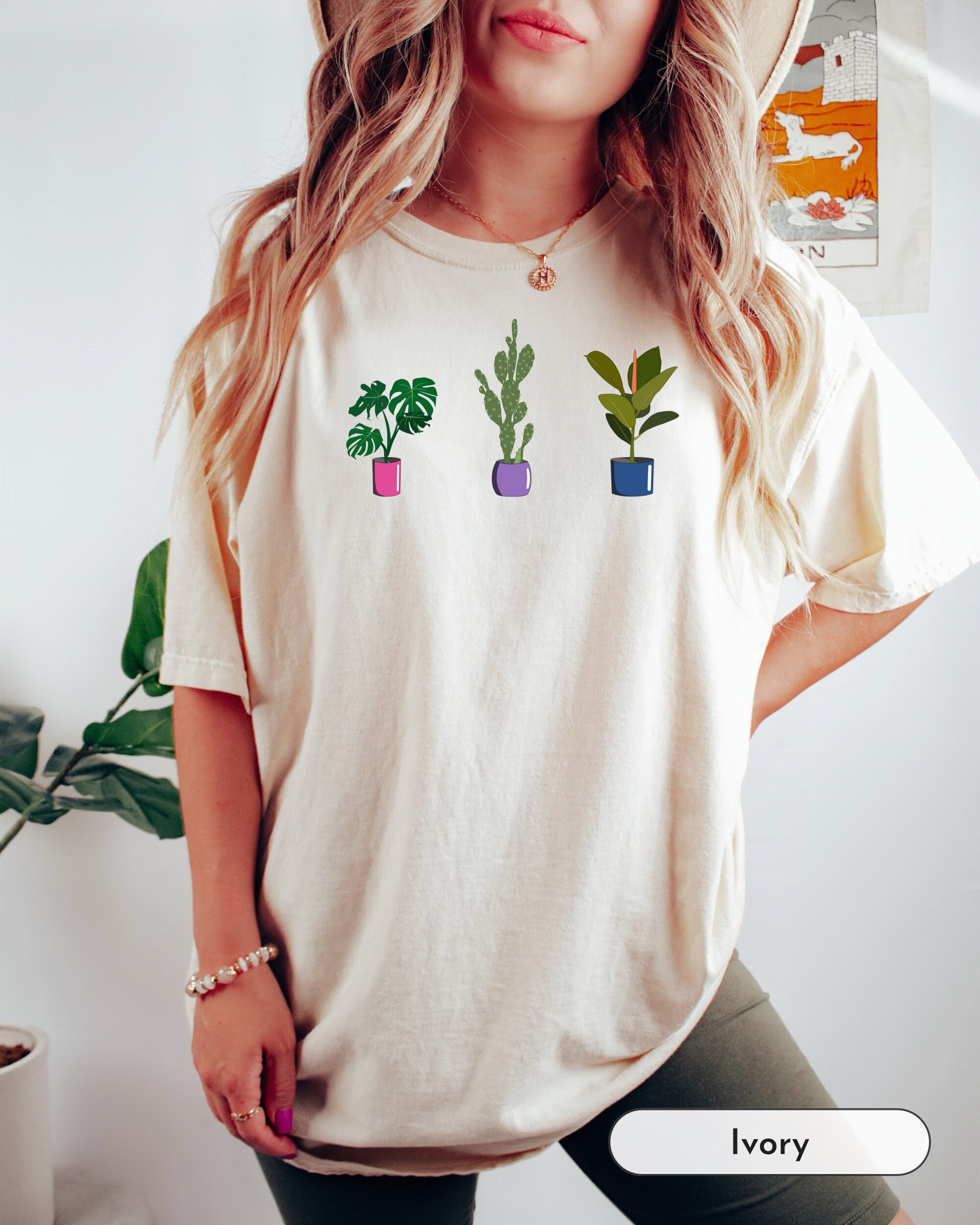 Comfort Colors® Plant Bisexual Shirt, Bisexual Pride Shirt, Bisexual Tshirt, Subtle Bi Pride, Subtle Bisexual, Bi Flag Color, Bisexual Gift