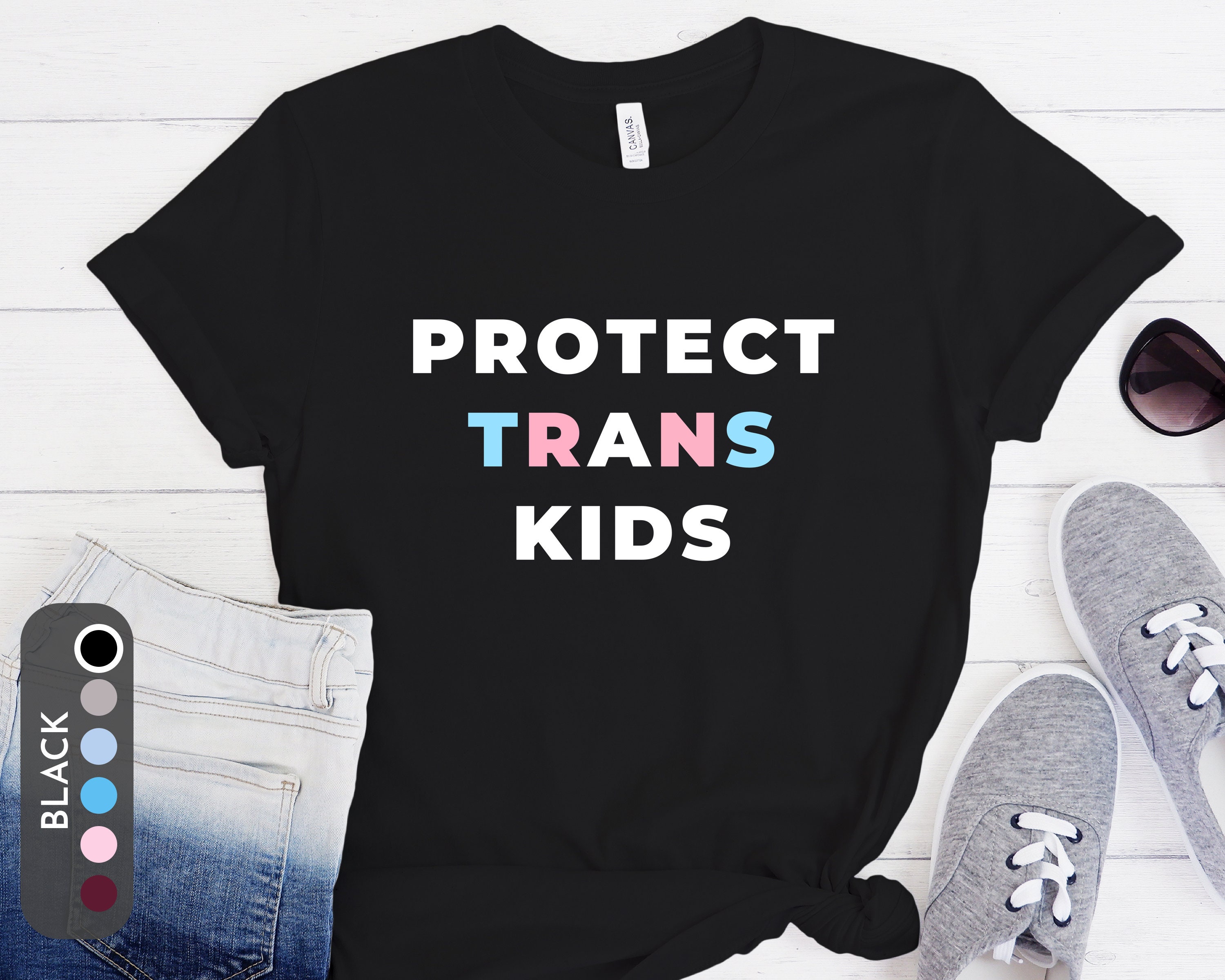 Protect Trans Kids Shirt Let Trans Kids Play Cute Trans | Etsy