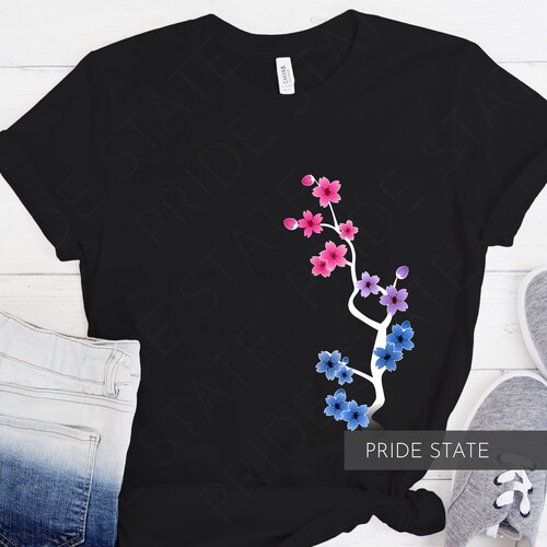Dark Sakura Bisexual Shirt Gender 